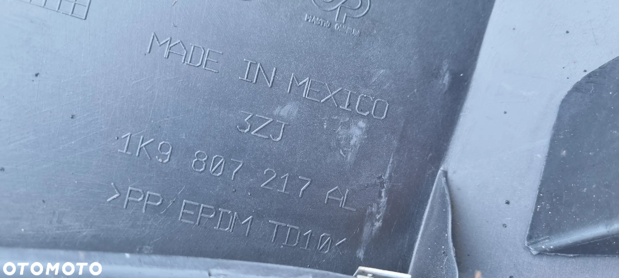 VW Golf VI KOMBI 2008- zderzak przód oryginał ME365 - 12