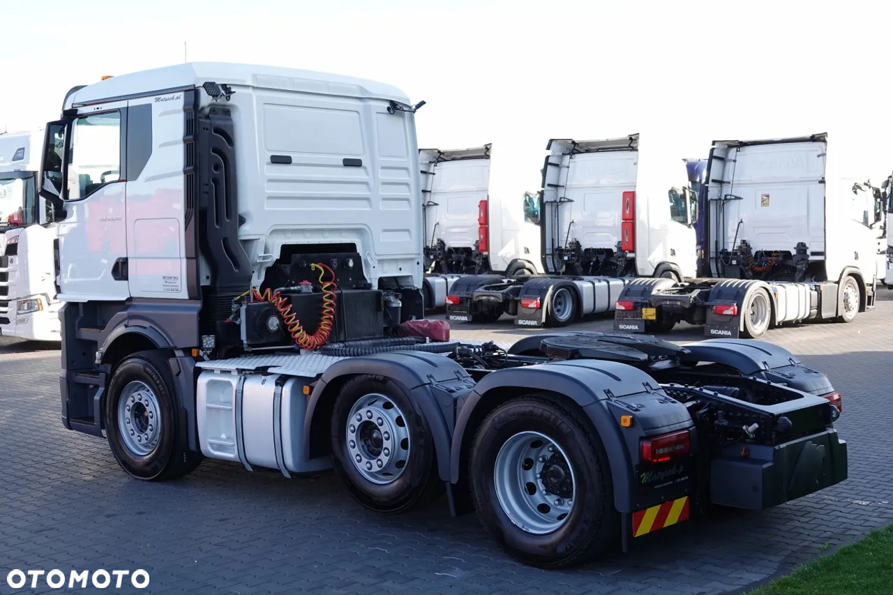 MAN TGX 26.510 / 6x2 / PUSHER / Oś Skrętna i Podnoszona / HYDRAULIKA / NISKA KABINA / 2021 ROK - 8