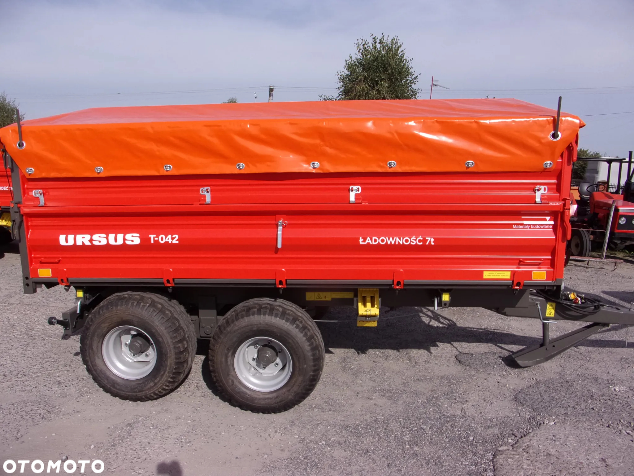 Inny Przyczepa ciężarowa-rolnicza Ursus 7t T-042 TANDEM z systemem trójstronnego wywrotu w Rad-Masz OPOCZNO - 14
