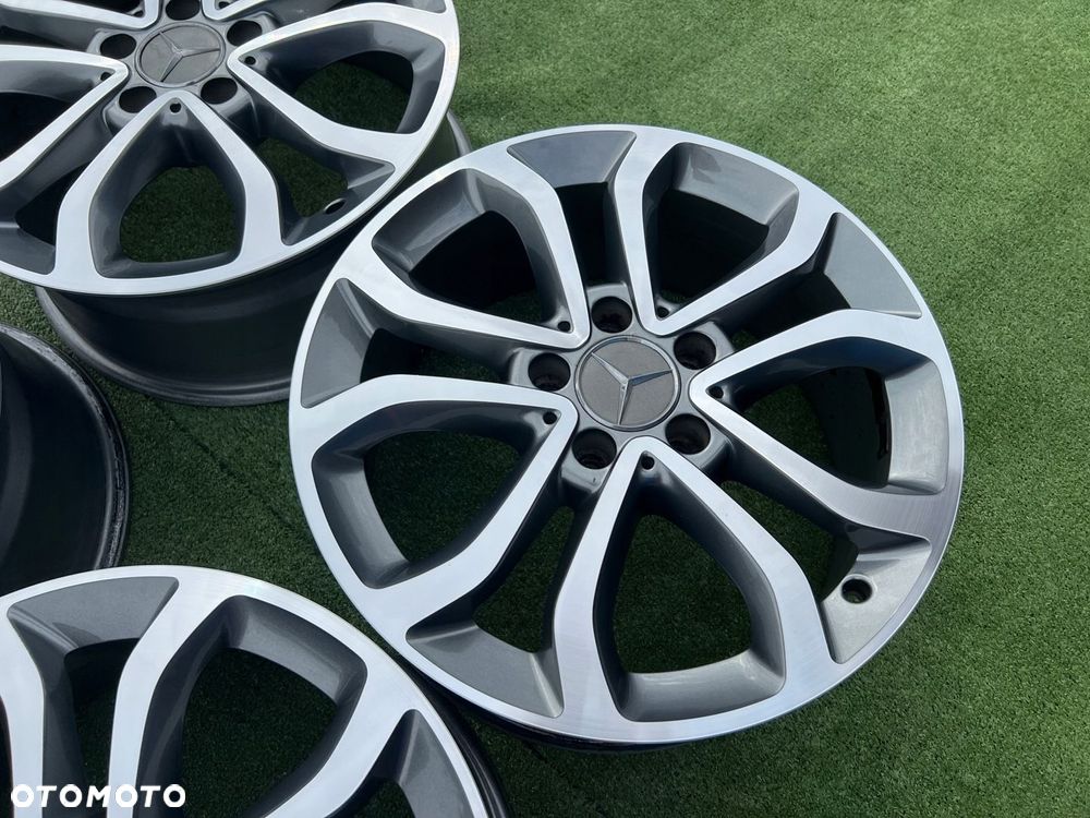 KOMPLET FELG FELGI ALU MERCEDES A205 447 VITO V C KLASA 17 ORYGINALNE - 9