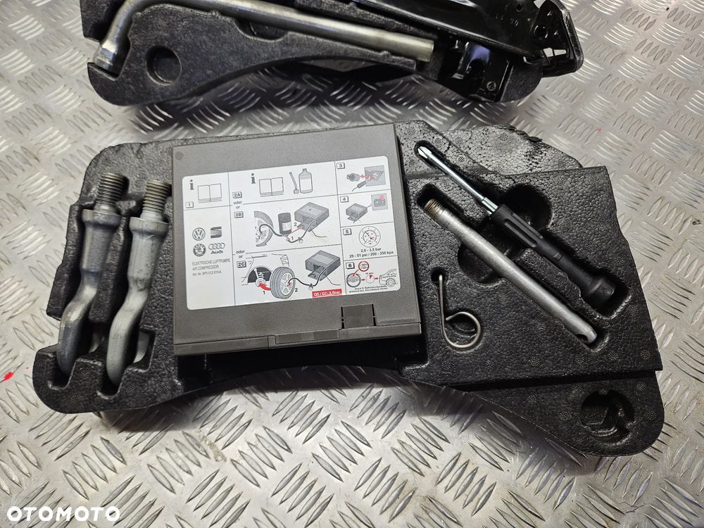 VW TOUAREG 7P 10-18R ZESTAW KLUCZY NAPRAWCZY PODNOŚNIK KOMPLET LEWAREK 7P0012112C - 3