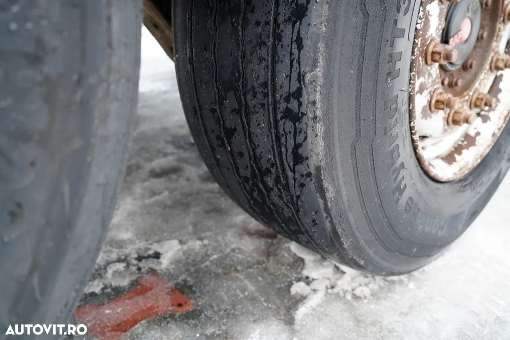 Schwarzmuller BASCĂLĂTOR TERMIC / PENTRU ASFALT / 25 m³ / BACĂLĂTOR / AXĂ RIDICATĂ / SAF / PRELATĂ ELECTRICĂ - 16