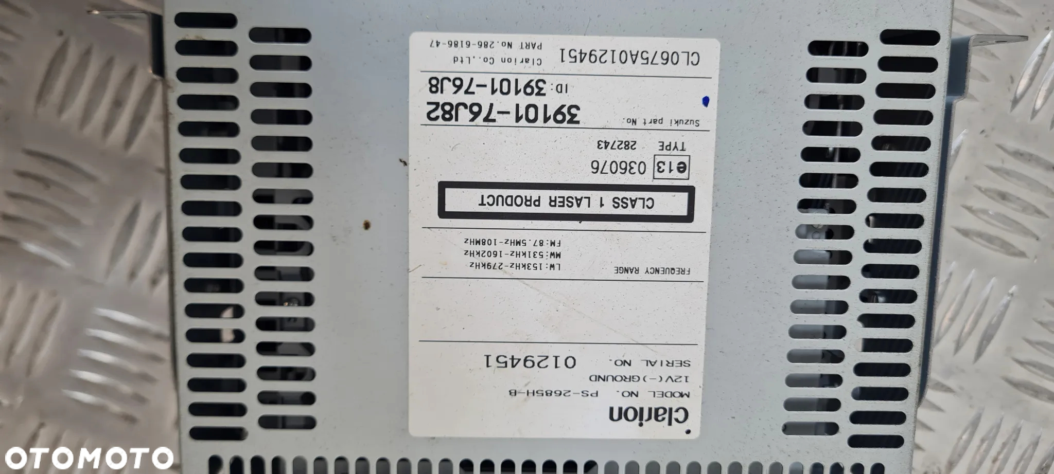 Suzuki Jimny Radio - 9