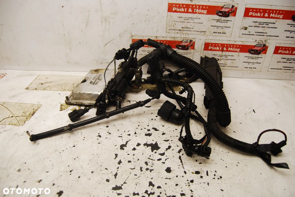 STEROWNIK SILNIKA + WIĄZKA 038906019PA VW SHARAN MK I LIFT 1.9 TDI BVK SEAT ALHAMBRA - 2