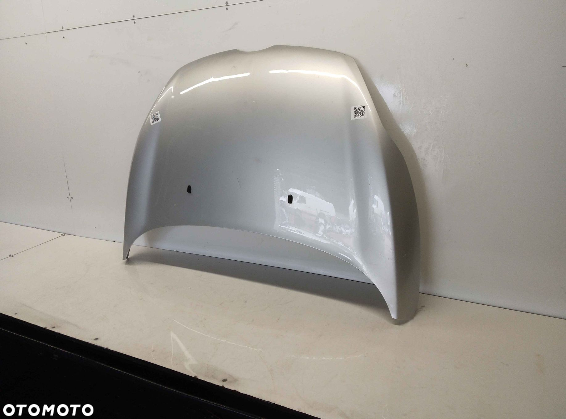 + MASKA POKRYWA SILNIKA FORD FIESTA MK.7 7 VII MOONDUST SILVER 66 SREBRNA - 2