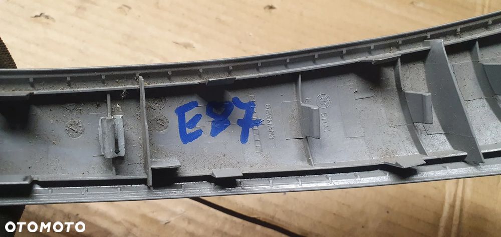 Dekor listwa ozdobna drzwi lewy przód BMW 1 E87 6962103 - 7
