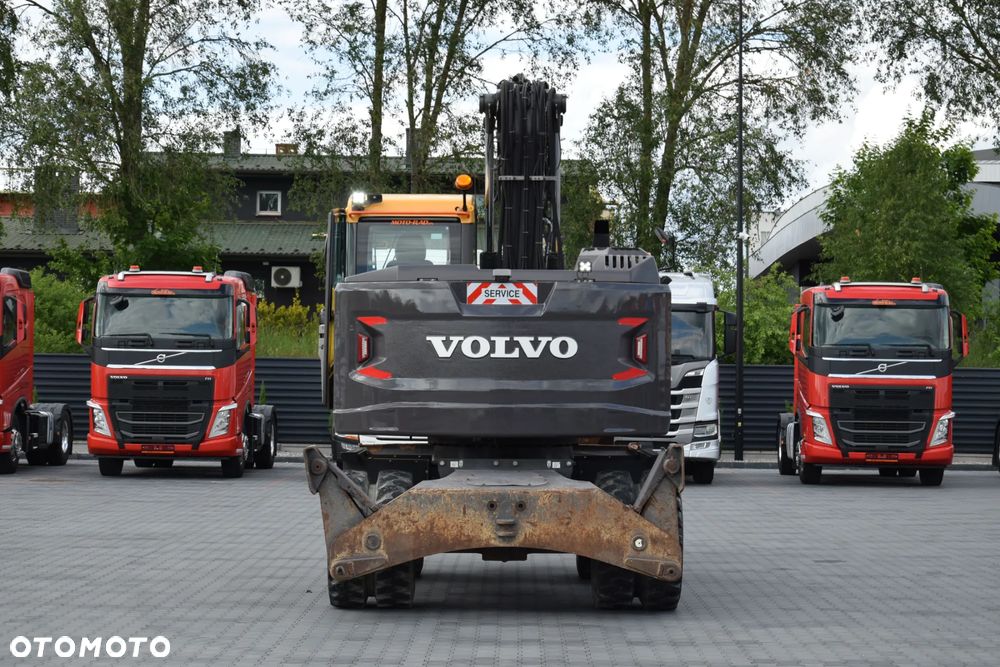 Volvo EWR150E / 6400 MTH / KOPARKA KOŁOWA / KABINA / KLIMATYTZACJA / SPYCH / STABILIZATORY / DODATKOWY OSPRZĘT / 3 ŁYŻKI / SPROWADZONA - 6