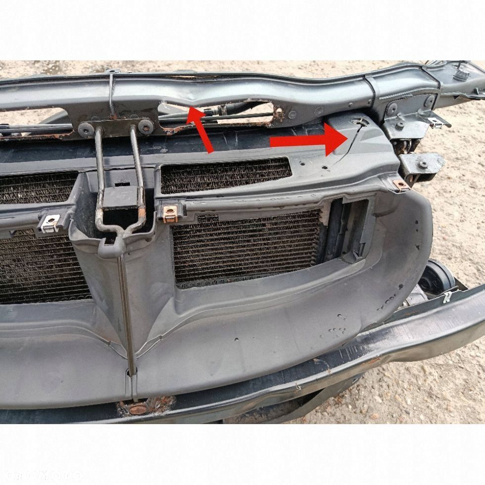 BMW 3 E90 E91 PAS PRZEDNI CHŁODNICE 3.0I N52B30 MANUAL KOMPLET - 5