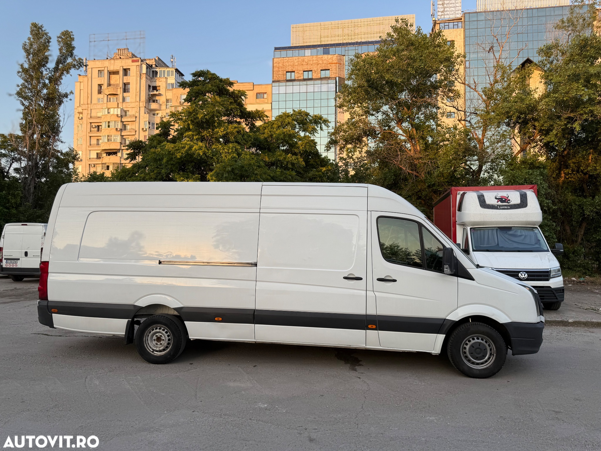 Volkswagen Crafter 2017 VW 2.0 140cai Unic Proprietar de Noua Km Reali Carte Service Istoric Complet Stare buna Fără rugina Duba Autoutilitara NU Sprinter - 28