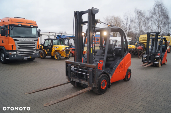 Linde H35T Wózek widłowy Gazowy Duplex