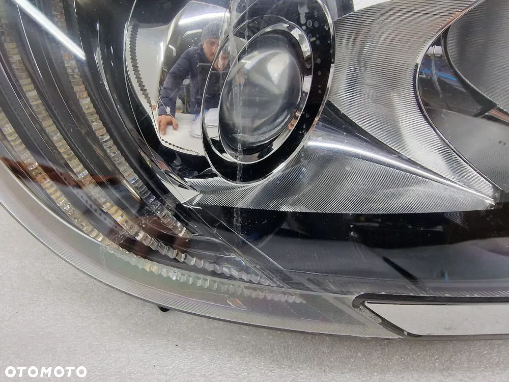 SKODA SUPERB II LIFT 3T0 12-15 BI-XENON BIXENON SKRĘTNY + SPRYSKIWACZ PRAWY PRAWA LAMPA PRZEDNIA PRZÓD , NR 3T1941016H , NR AUKCJI LL239 - 5