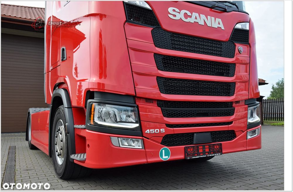 Scania S450 / FULL LED / KLIMA POST. / RETARDER / ZBIORNIKI  1400 L /  DUŻE ZEGARY - 15
