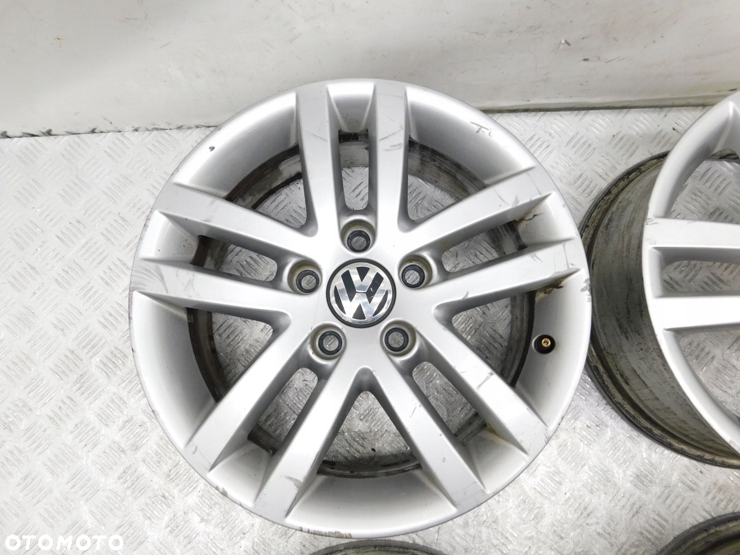4x FELGI ALUMINIOWE 5x112 6,5Jx16 - VW GOLF V VI PLUS TOURAN CADDY PASSAT - 3