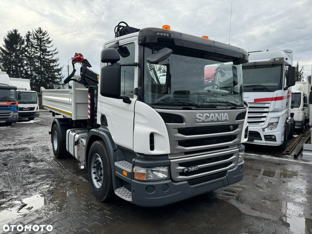 Scania P 320 / Wywrotka HDS HIAB - 28
