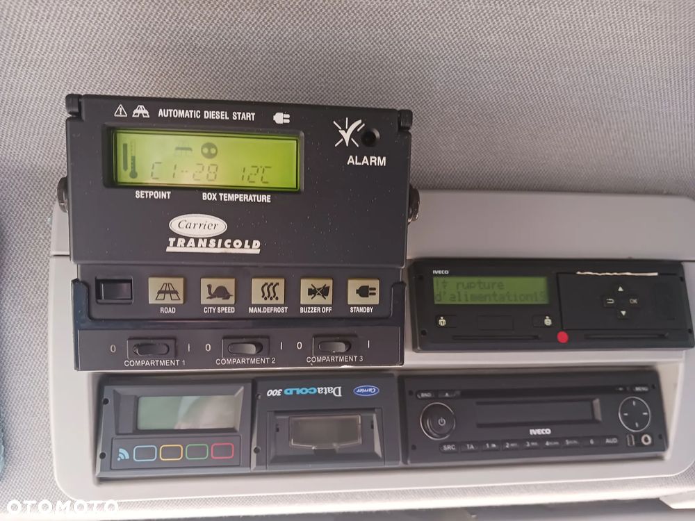 Iveco EUROCARGO 140E19 E6 2016r Izoterma Chłodnia Mroźnia agregat 230V Winda Carrier SUPRA 850 - 9