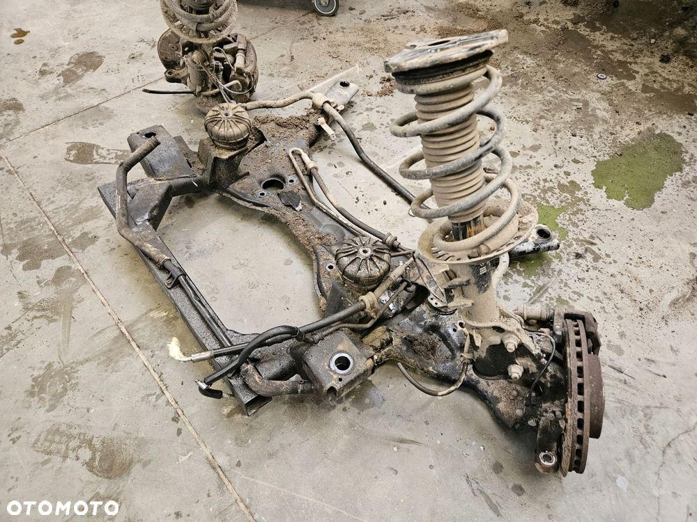 vito w639 lift 10- viano sanki wózek zawieszenie kołyska przód - 3