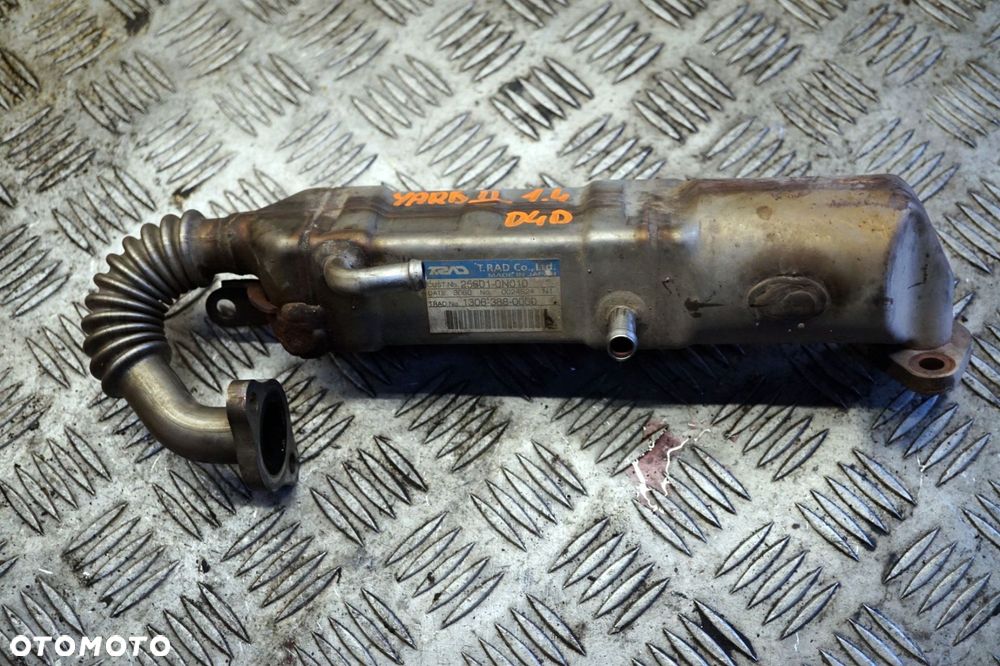 CHŁODNICA SPALIN EGR YARIS II 1.4 D4D 25601-0N010 TOYOTA 2005-2009 - 1
