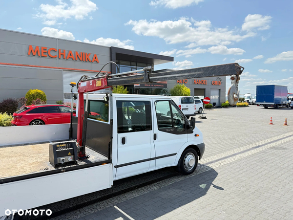 Ford Transit Doka Brygadówka 6-miejsc + Skrzynia 3.48 m + HDS Zarejestrowany w PL