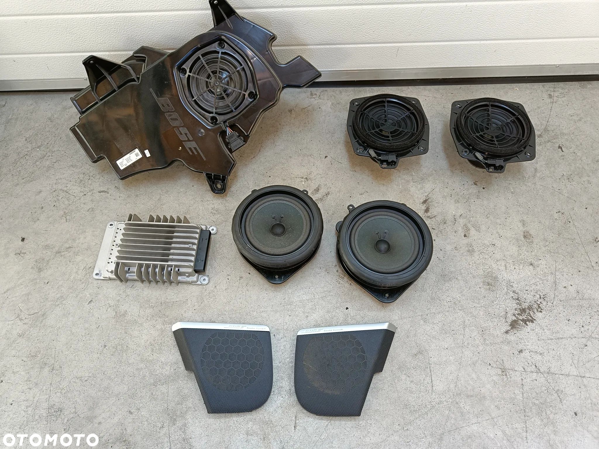 Głośniki Bose Audi A3 8P Wzmacniacz Subwoofer Głośnik - 1