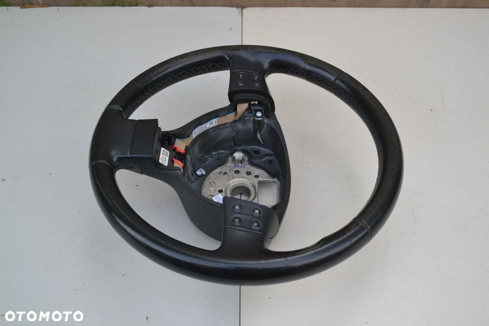 VW PASSAT B6 GOLF V PLUS POLO CADDY JETTA KIEROWNICA TRÓJRAMIENNA MULTIFUNKCJA SKÓRA 3C0419091R - 3