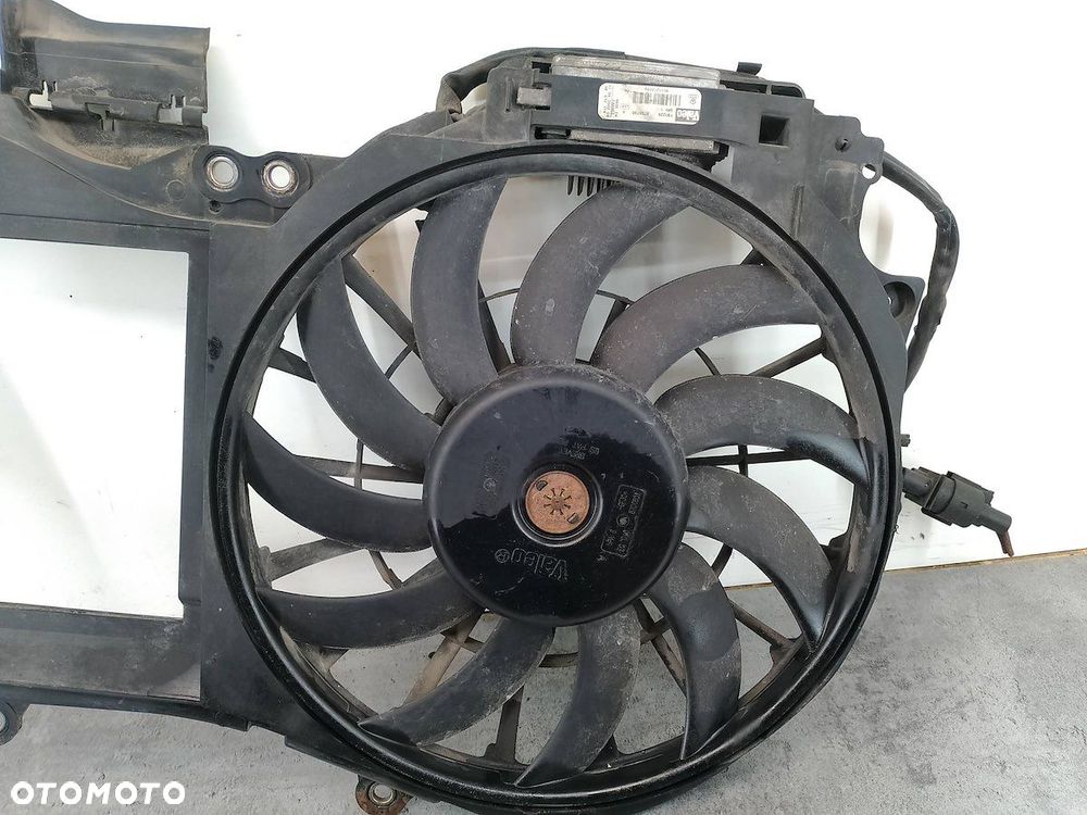 WENTYLATOR CHŁODNICY Z MODUŁEM AUDI A4 B6 8E0121205Q 873573D VALEO 2.0 20V - 7