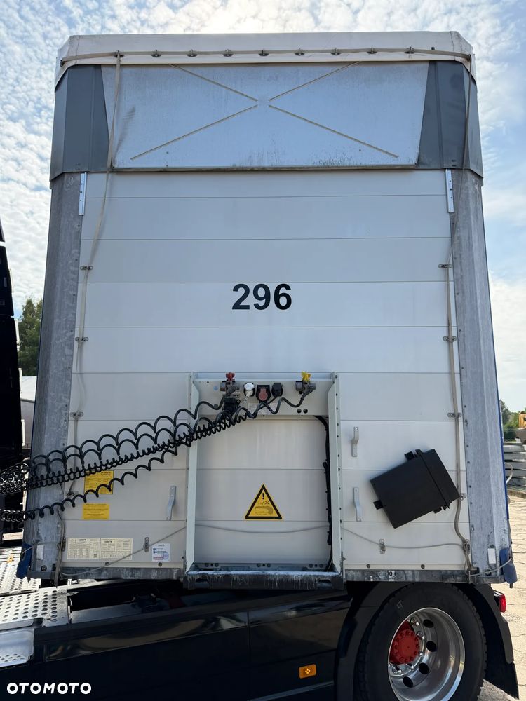 Schmitz Cargobull FIRANKA MEGA / OPONY R 19.5 / RAMA OCYNK / PODNOSZONY REGULOWANY DACH / KOŁO ZAPASOWE / ALUMINIOWE DESKI / BARDZO ŁADNY STAN / FAKTURA VAT MARŻA / 2021 ROK !! - 24