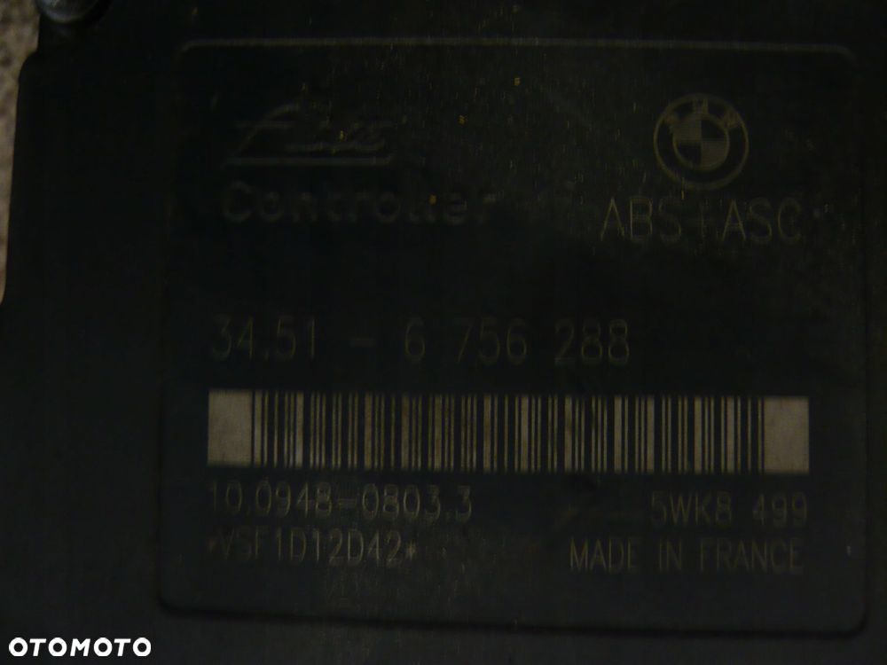 pompa hamulcowa abs 34.51-6756288 bmw serii 3 e46 - 3