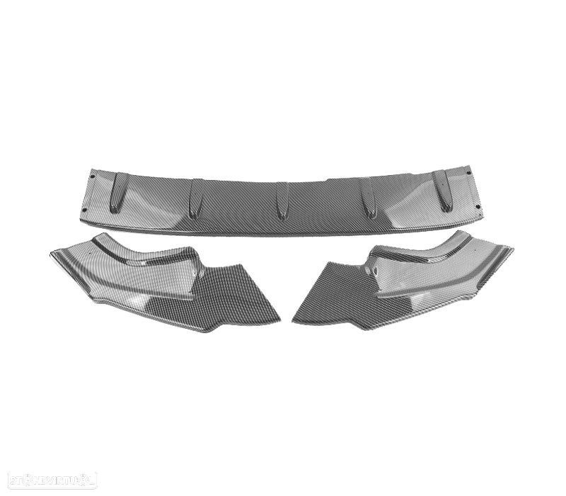 SPOILER LIP FRONTAL VOLKSWAGEN VW GOLF 7.5 GTI 17-20 LOOK CS CARBONO - 4
