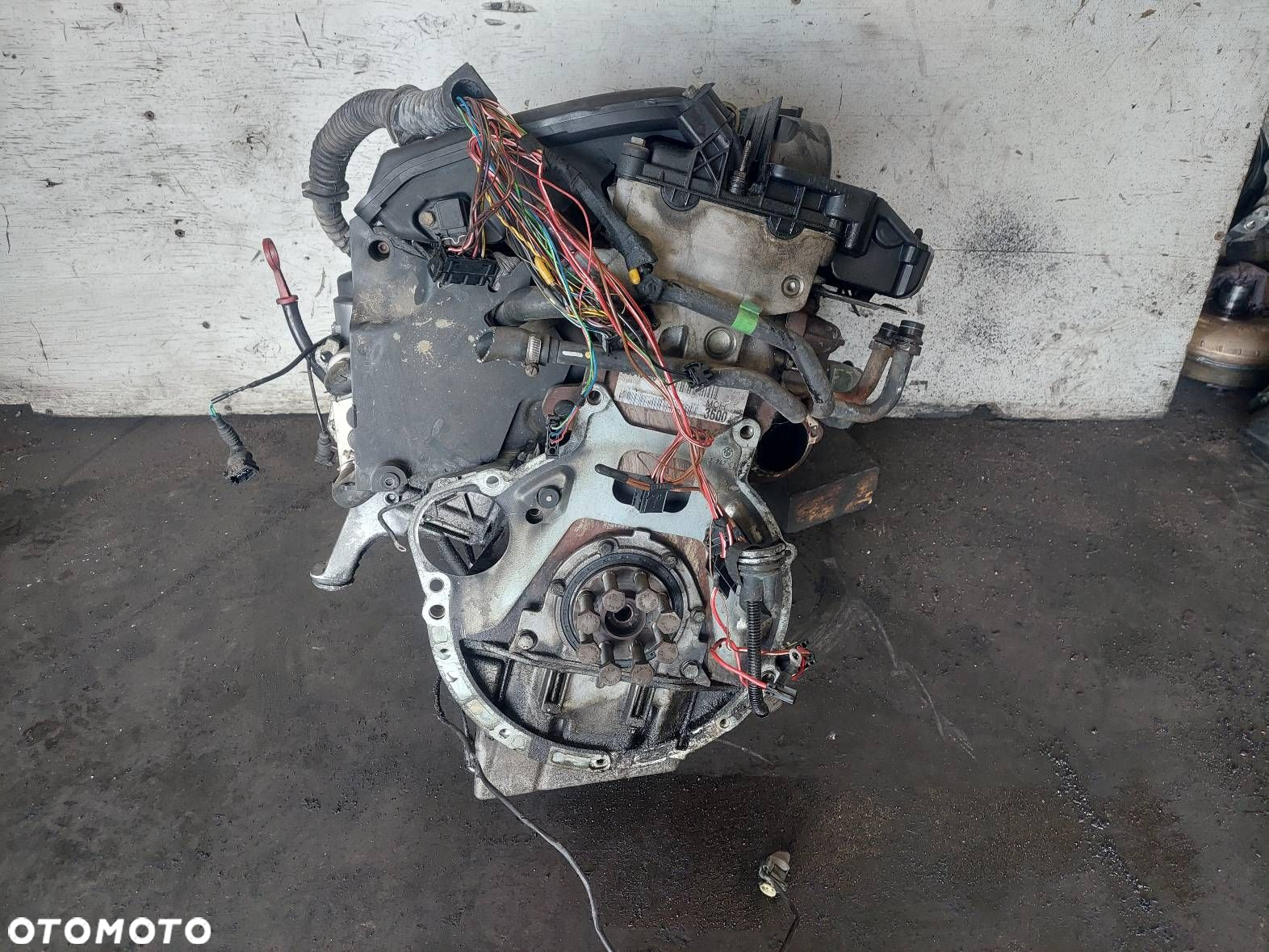SILNIK DIESEL + POMPA WTRYSKI TURBO BMW E46 320D 2.0 D 136 KM M47D20 - 5