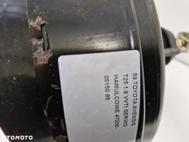 TOYOTA AVENSIS T25 1.6 VVTI SERWO HAMULCOWE 47200-05150 - 3