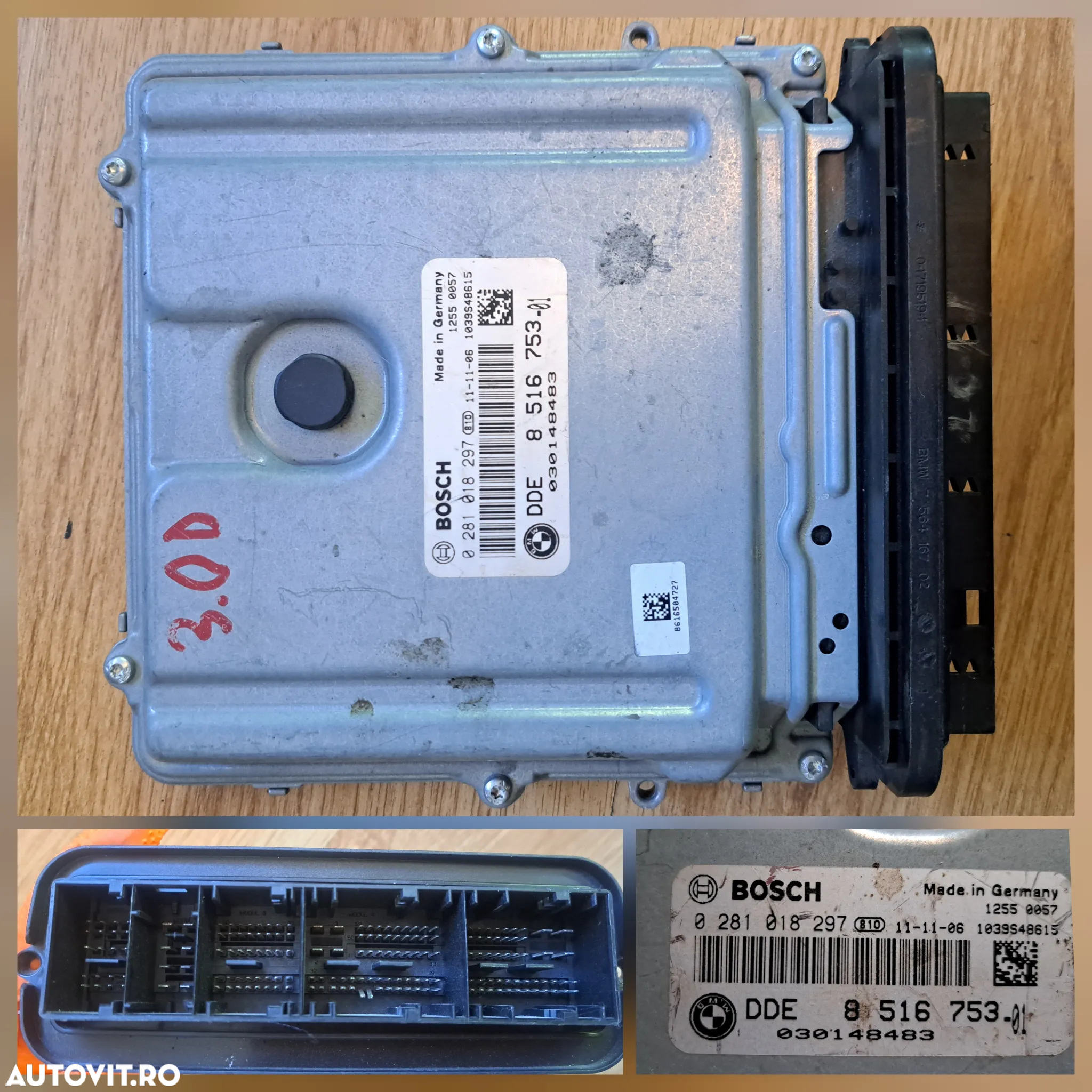 Modul ECU calculator motor bmw Seria 3 E83 LCI seria 5 E60 E61 F07 GT Seria 7 F01 F02 X3 E83 LCI - 6