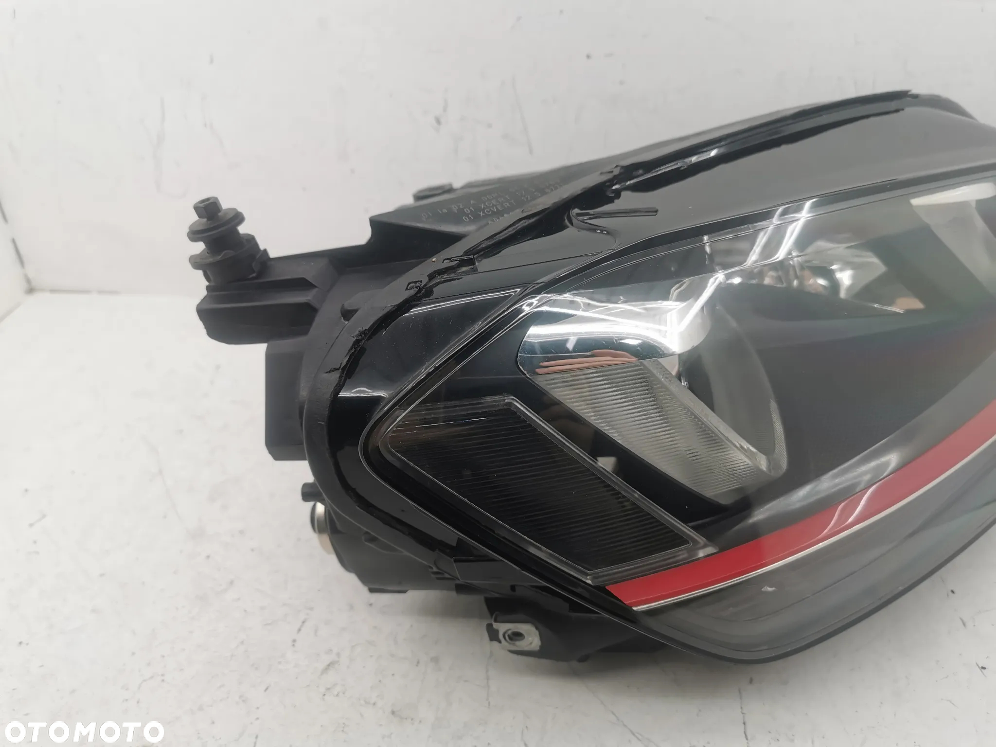 Lampa przód Volkswagen VW Golf VII 7 GTI Bi Xenon LED  przednia prawa - 12