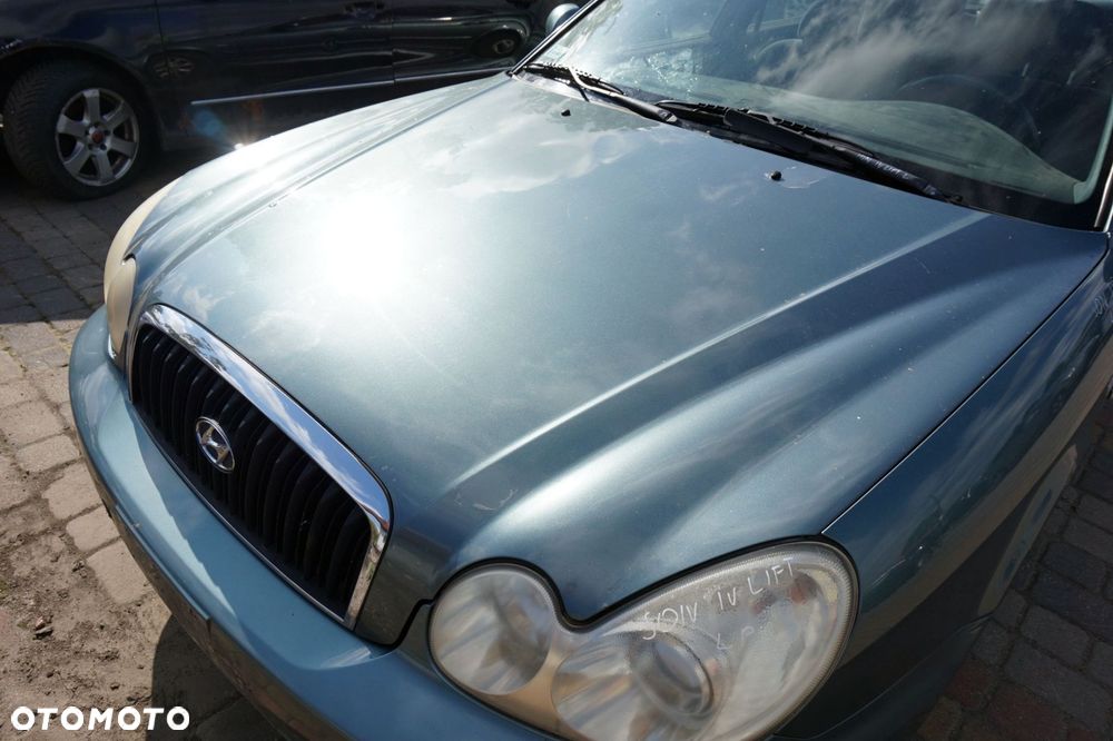 MASKA ZDERZAK BŁOTNIKI LAMPY SONATA IV LIFT VL  HYUNDAI 2001-2004 ZIELONY PRZÓD KOMPLETNY - 4