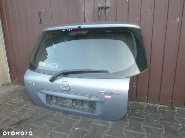 KLAPA TYŁ TYLNA KOMPLETNA TOYOTA COROLLA E12 3D 01-07 KOLOR 8Q3 - 4