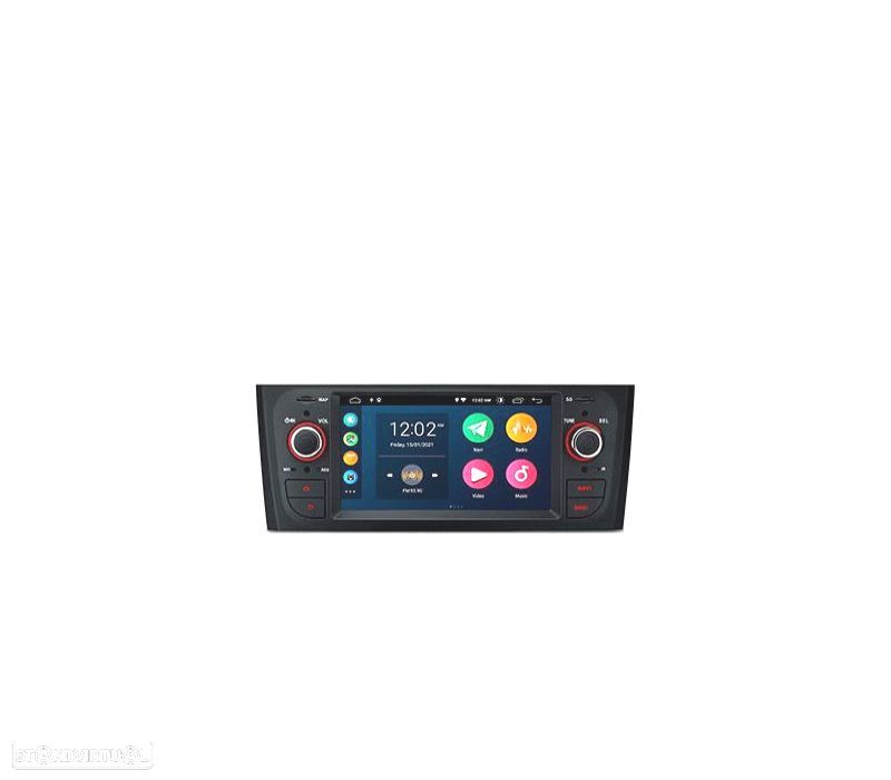 AUTO RÁDIO GPS ANDROID 13 PARA FIAT GRANDE PUNTO LINEA - 1