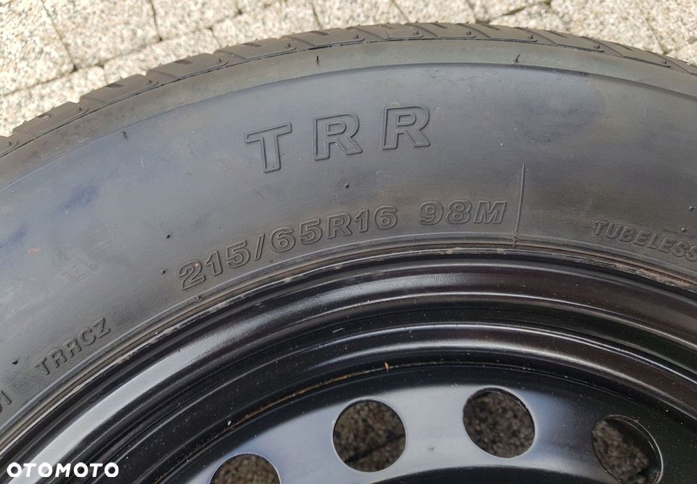 nissan x-trail t31 koŁo dojazdowe 16 x 6.5j 215/65 r16 2007r - 5