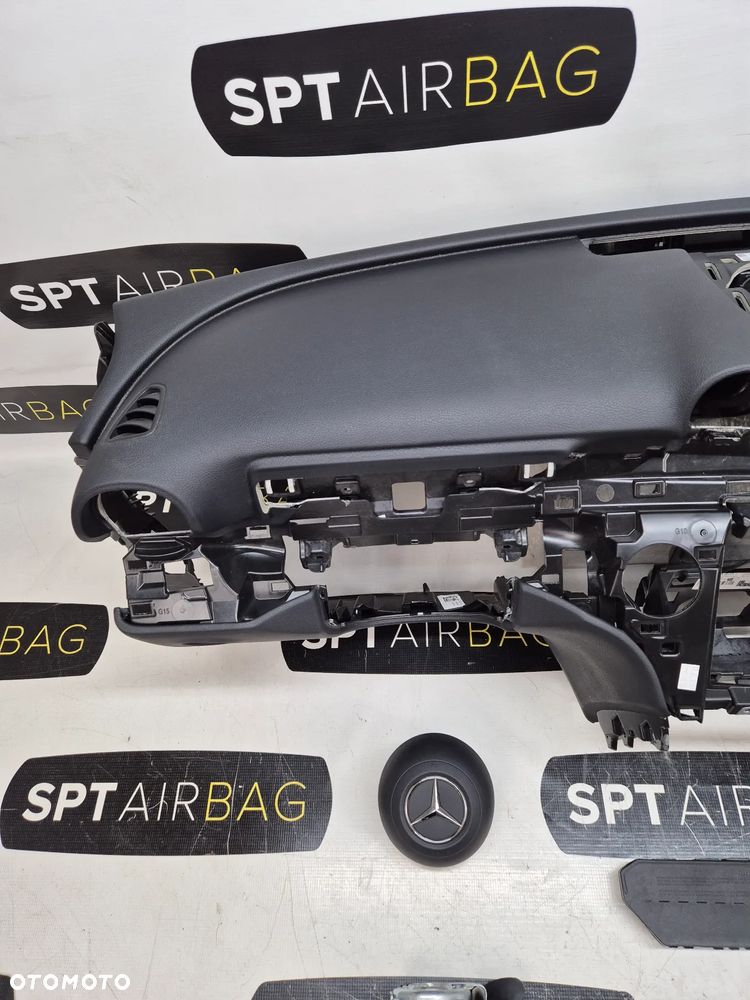 GLC X254 KOKPIT DESKA KONSOLA PULPIT PODUSZKA AIRBAG AIR BAG PASY KIT SET - 2