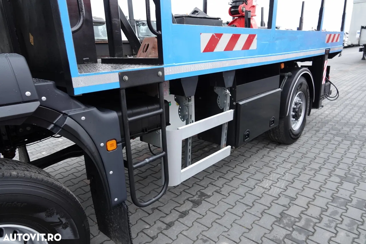 MAN TGM 13.290 / 4x4 / HDS HC 190 + GAMURIȚĂ 2 m / FORMAȚIE RICH / EURO 6 / MANUAL / AN 2019 - 12