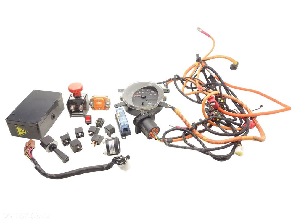 Silnik elektryczny napęd kompletny pojazdu elektrycznego Nosmoke DIY - 8