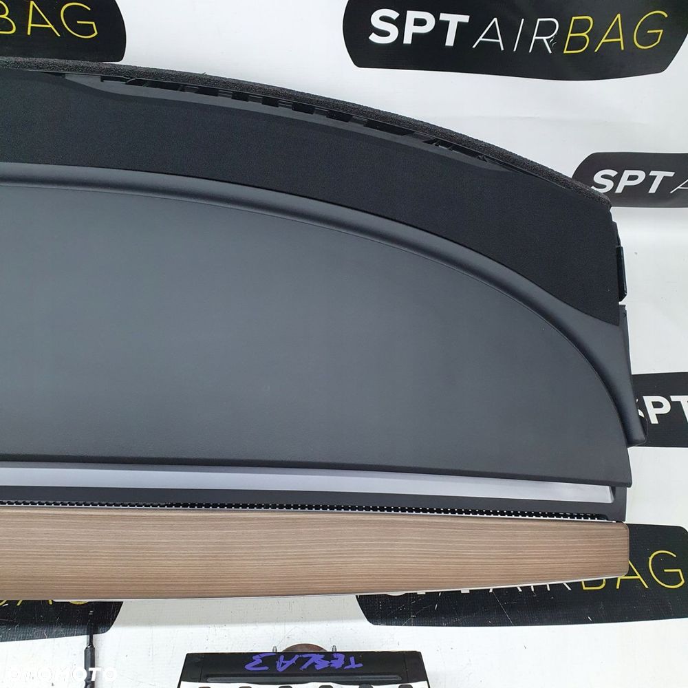 TESLA III 3 DESKA ROZDZIELCZA KONSOLA KOKPIT PULPIT PODUSZKI AIRBAG AIR BAG PASY KIT SET - 4