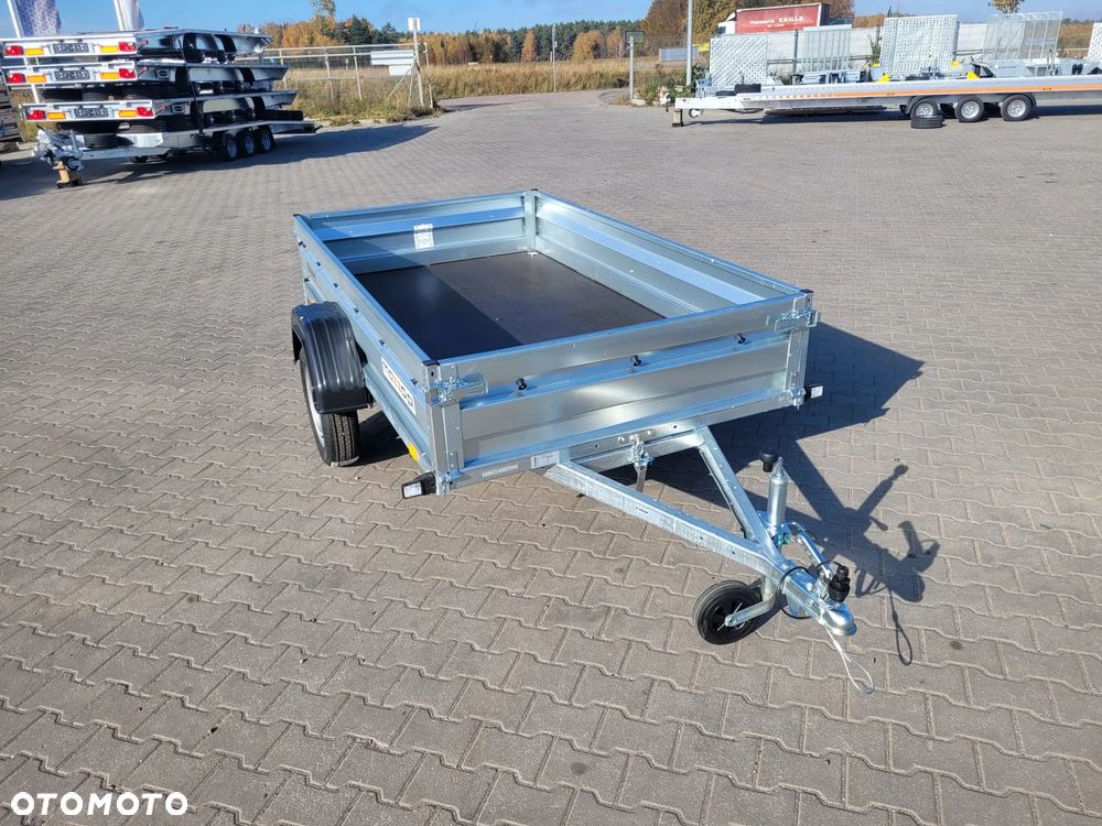 Zaslaw Dostawa Przyczepka samochodowa uchylna DMC750kg 233x132x35cm SOLIDNA I MOCNA! HIT! - 10