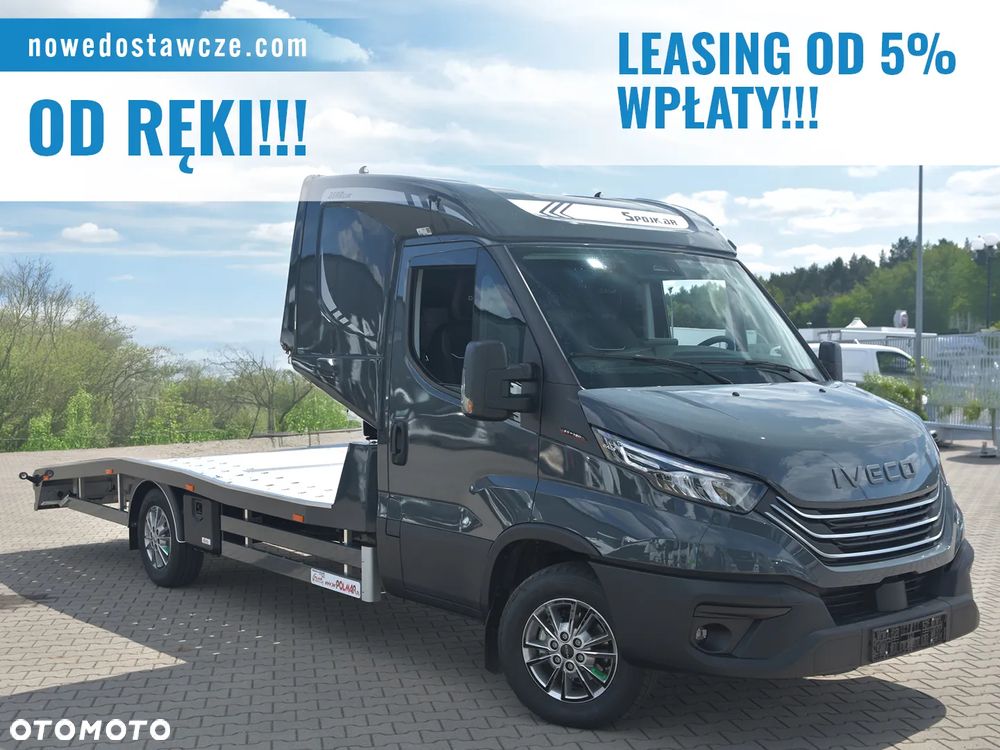 Iveco Daily 35S18H autolaweta z kabina sypalną 3,5t na haku POLMAR - 1