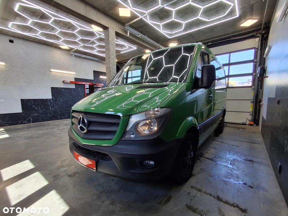 Mercedes-Benz Sprinter 316 2.2 163 KM Klimatyzacja Tempomat Grzany Fotel Alufelgi Wielofunkcyjna Kierownica Hak Elektryczne Szyby + Lusterka Asystenty Duże Radio Z Systemem Nawigacji - 3