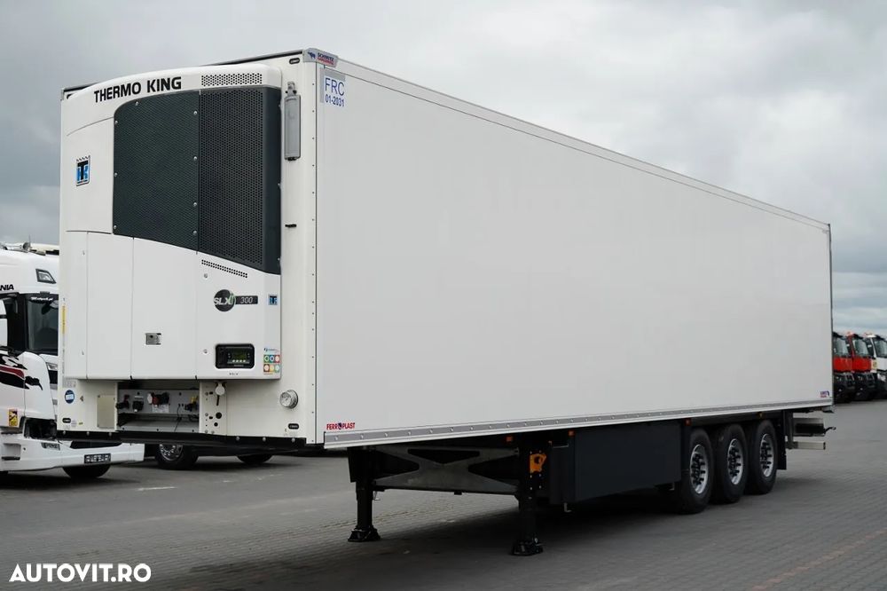 Schmitz Cargobull FRIGIDER / THERMO KING SLX 300 / DOPPELSTOCK / AXĂ RIDICATĂ / NEUTILIZAT - 3