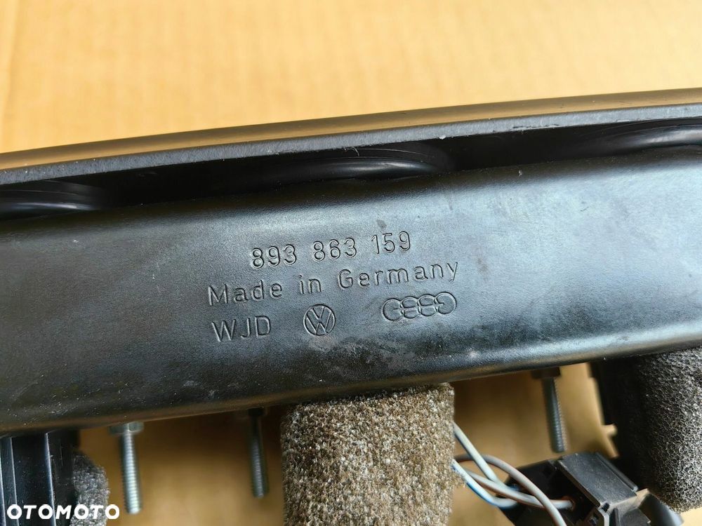 Dodatkowe zegary panel AUDI 80 90 b3 b4 s2 oryginalne z wiązka 893863159 - 8