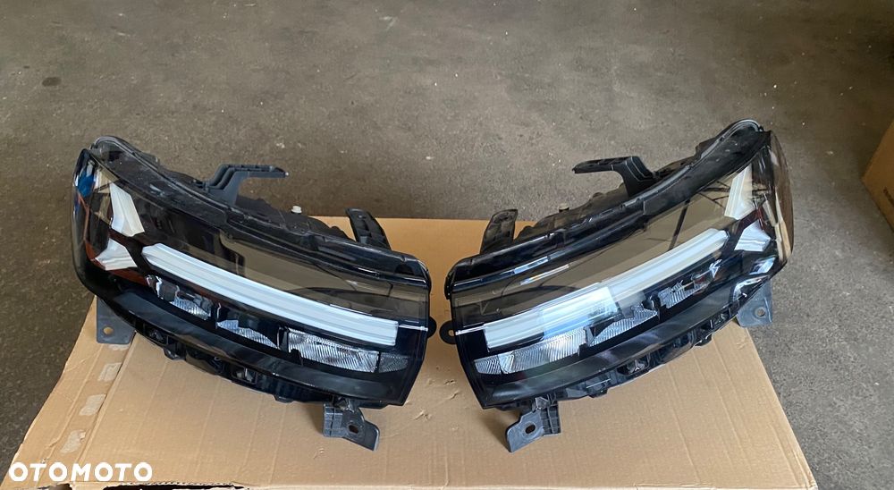 DACIA DUSTER DASTER 3 III 2 sztuki LAMPY PRZEDNIE Kompletna LAMPA PRZEDNIA PRAWA LEWA  REFLEKTOR PRAWY lewy PRZÓD  EUROPA lreflektory FULL LED LEDOWE FULLLED 260107725R 260603515R  Wwa - 3