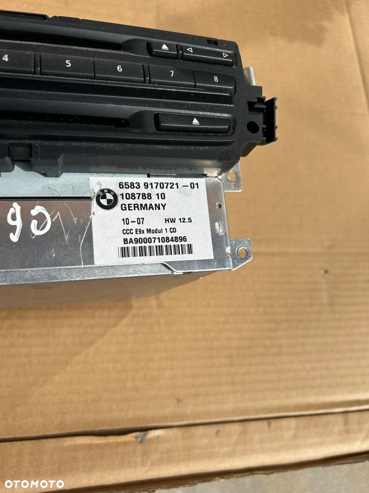 Bmw e90 lift radio 2063170 radioodtwarzacz - 3