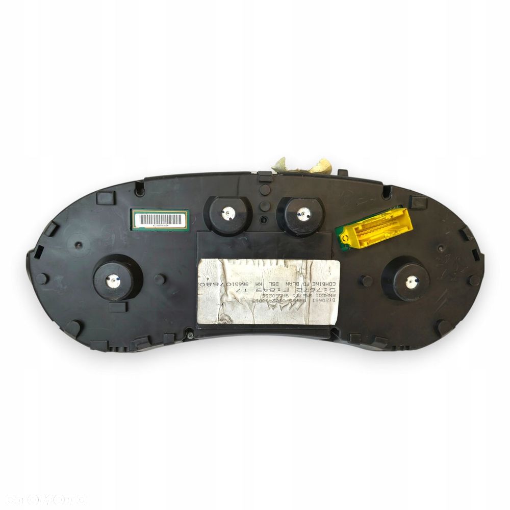 LICZNIK ZEGARY 9665107680 Peugeot 308 I 1.6 HDI Diesel europa 07-13 - 4