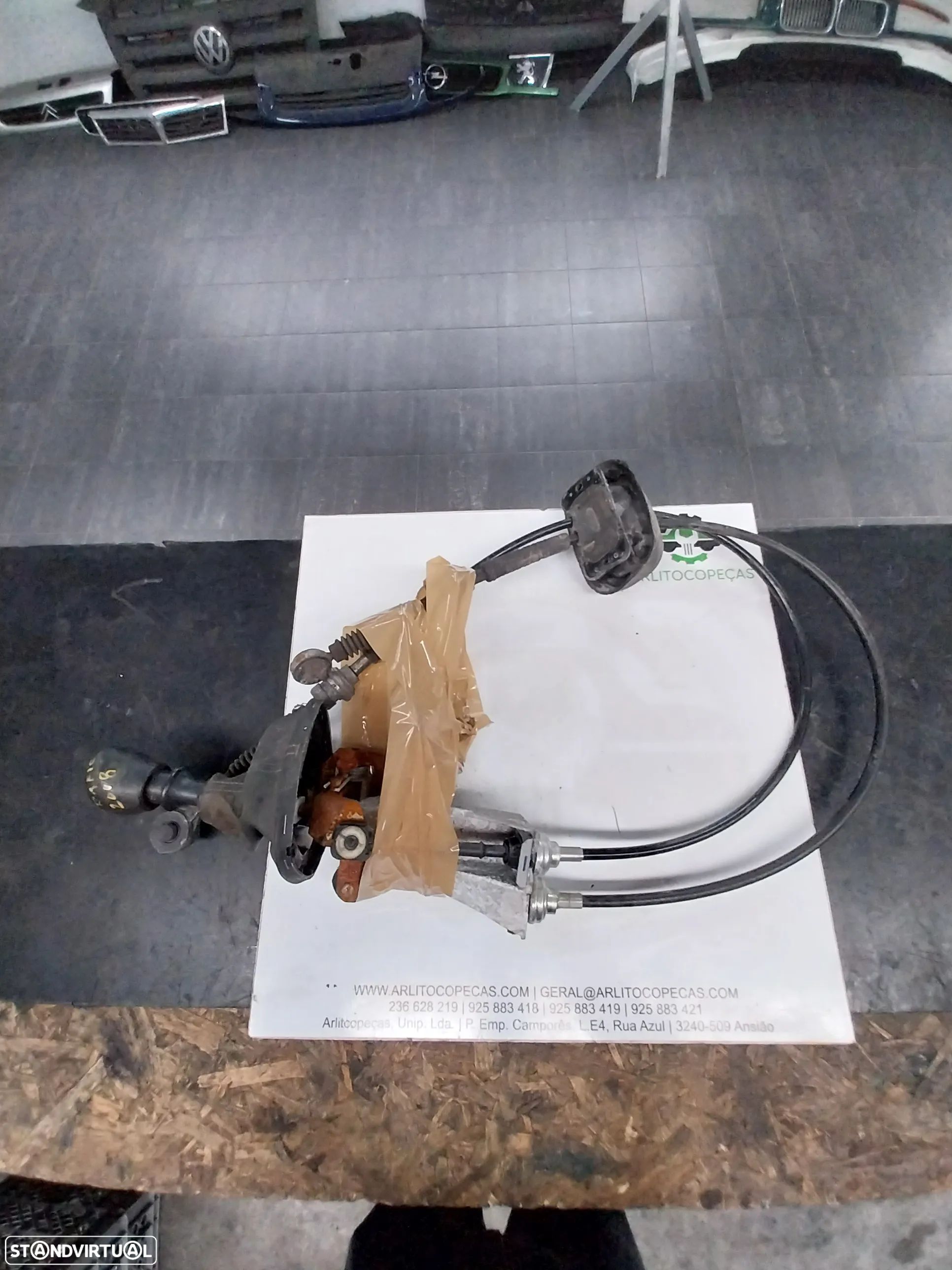Selector mudanças Renault Trafic ano 2008 - 1