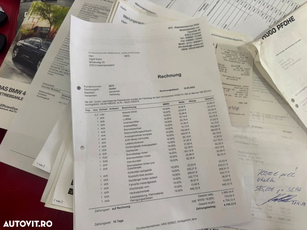 BMW Seria 4 420d Sport-Aut. Sport Line - 37